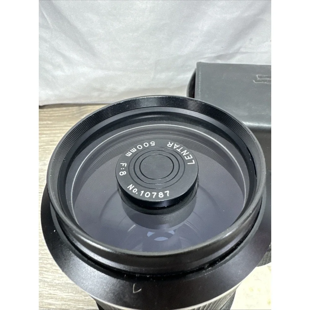 Lentar 500mm F:8 Mirror Lens w/Hood & Caps, Tripod Mount, No.10787 Unknown Mount